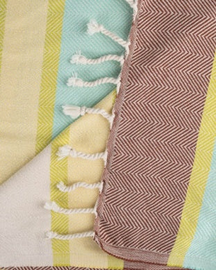 Regency Stripe - Herringbone Weave