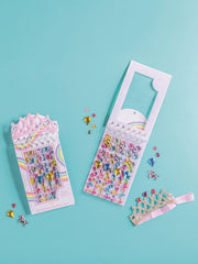Rhinestone Sticker Book & Crown Set