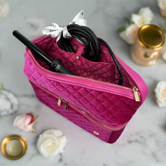 NEW Stylist Travel Bag - Fuchsia Velvet