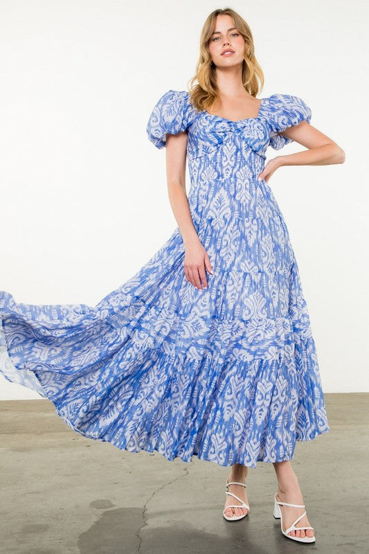 Selena Tiered Maxi Dress