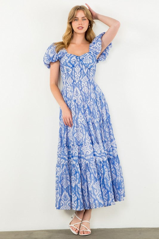 Selena Tiered Maxi Dress