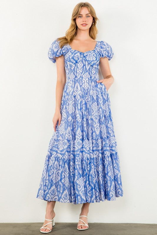 Selena Tiered Maxi Dress