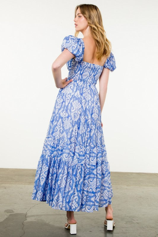 Selena Tiered Maxi Dress