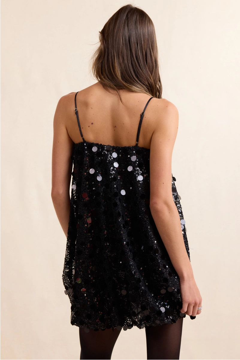 Sequin Dreams Bubble Mini Dress