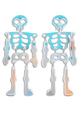 Skeleton Earrings Glow in the Dark