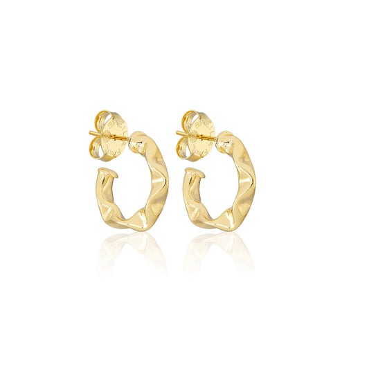 Small Wrinkled Hoops