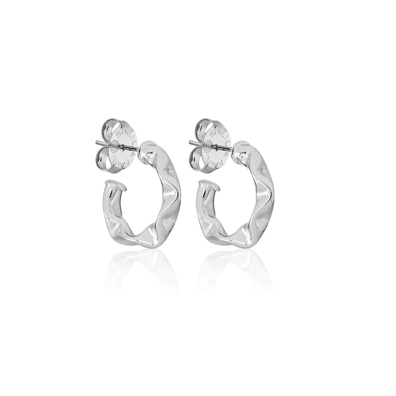Small Wrinkled Hoops
