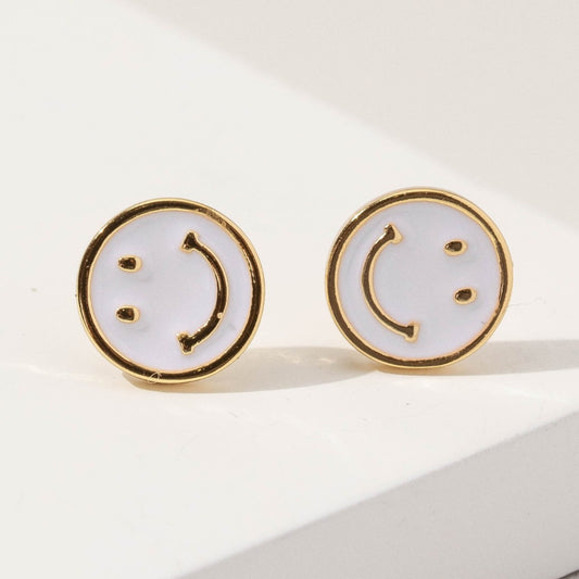 Smile Stud Earrings