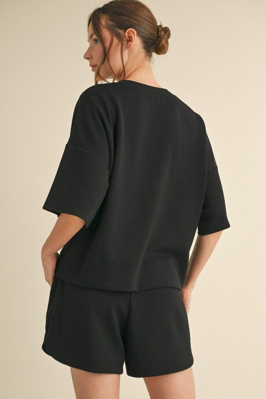 Solid Loungewear Sets