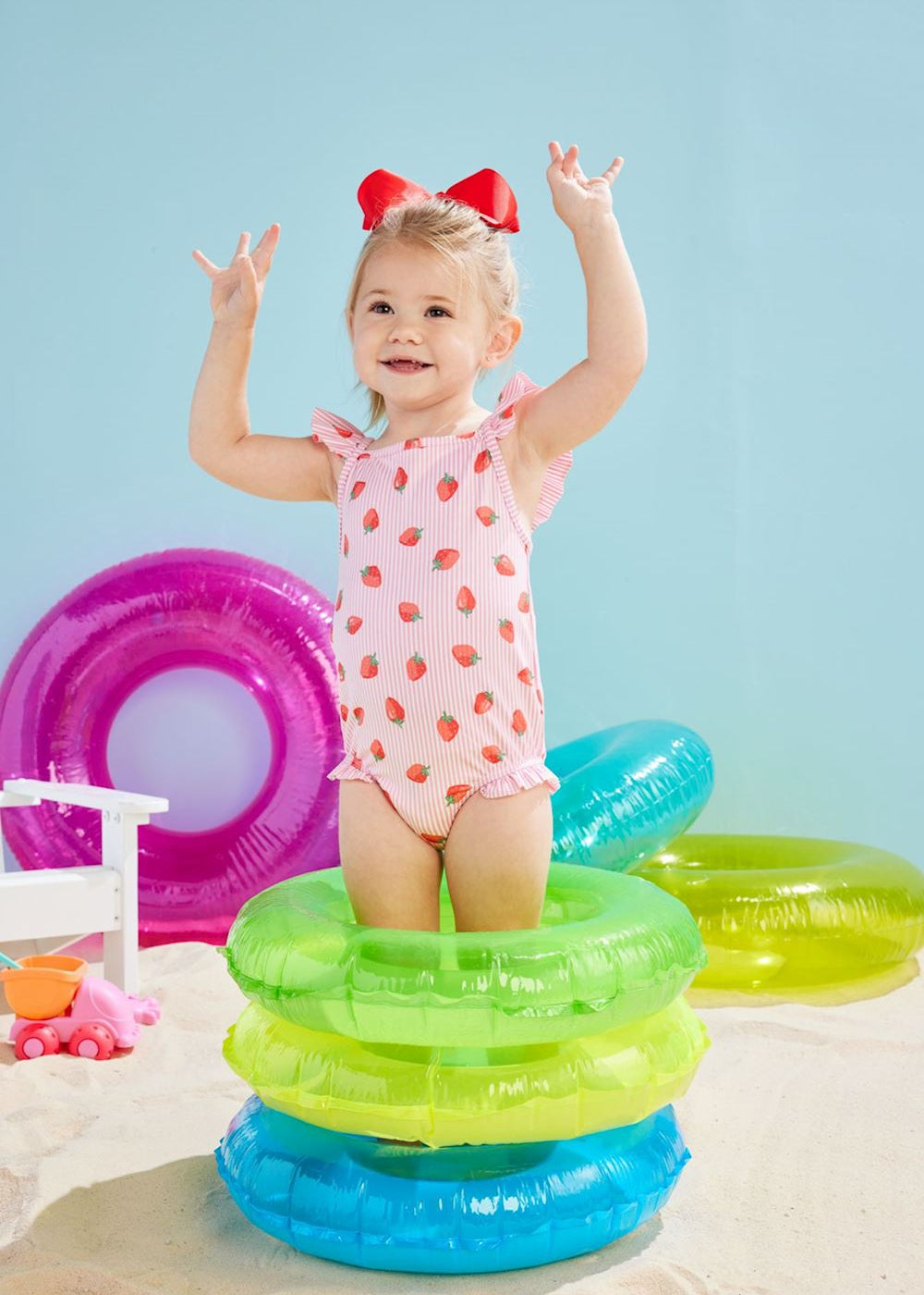 Strawberry One-Piece Swimsuit
