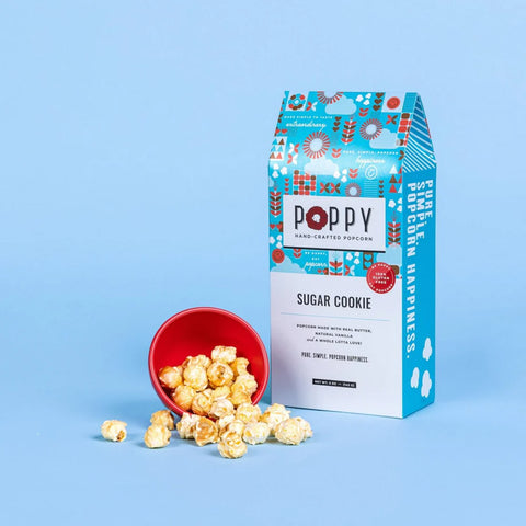 Poppy Popcorn Sugar Cookie Carton