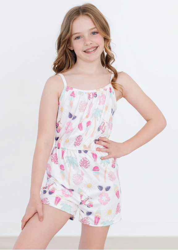Summer Vacay Strappy Play Romper