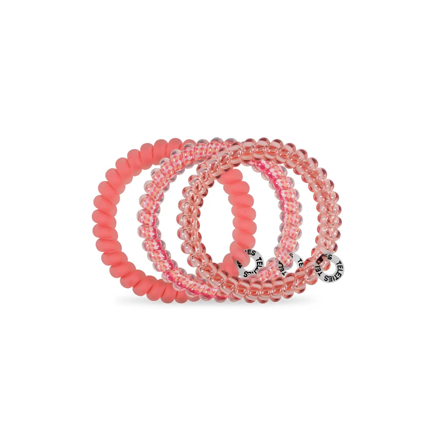 TELETIES - Spiral Hair Coils | Small | Dreamsicle