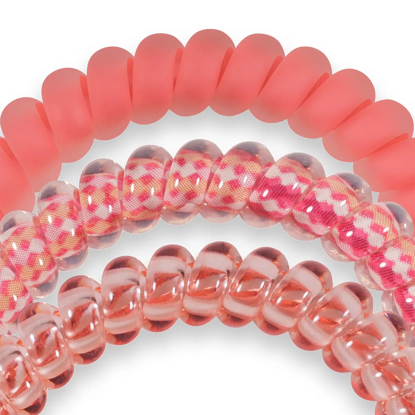 TELETIES - Spiral Hair Coils | Small | Dreamsicle