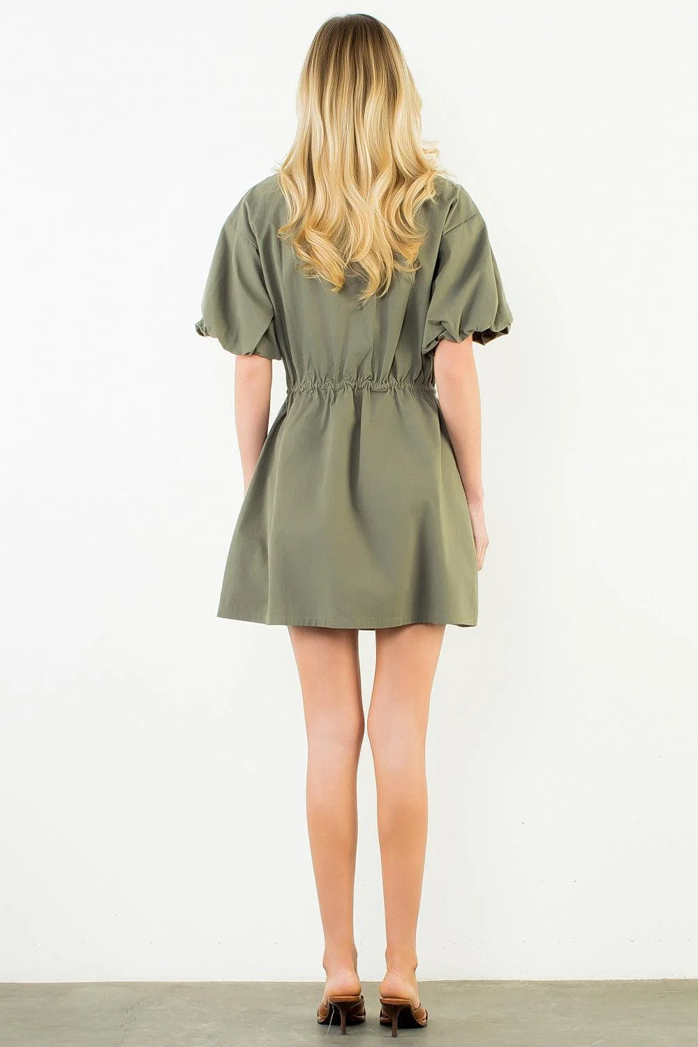 THML Zip Up Cargo Dress