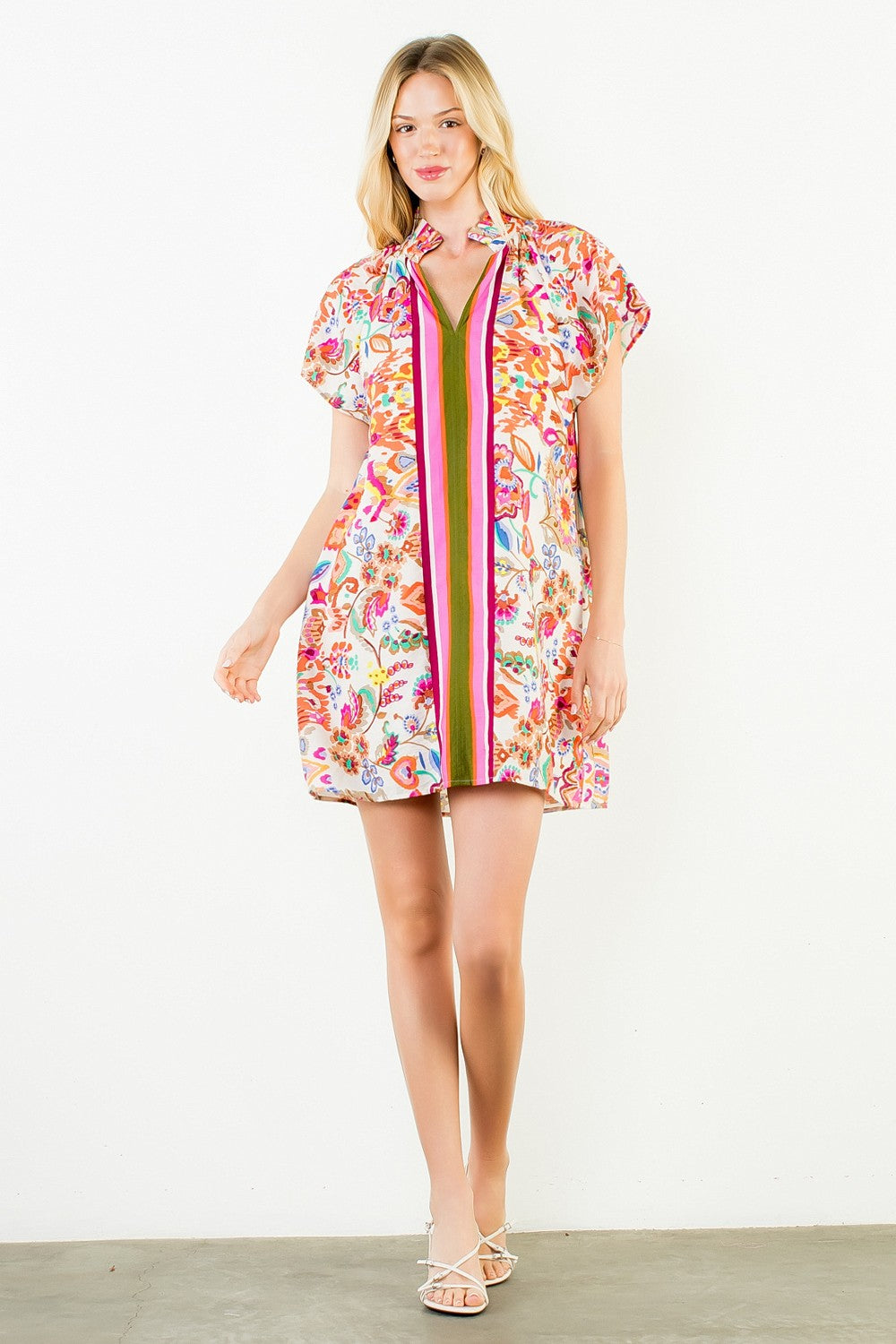 THML Jules Pop Shift Dress