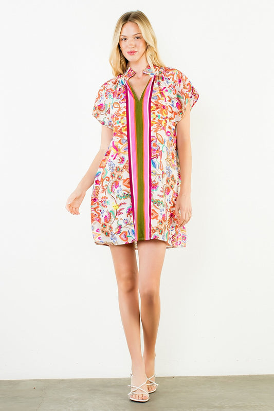 THML Jules Pop Shift Dress
