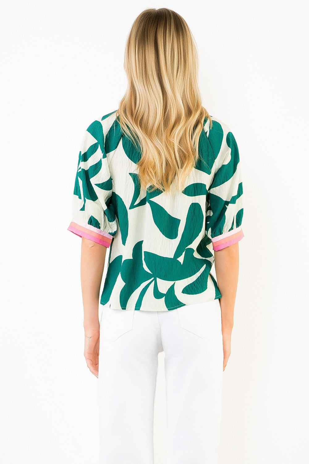 THML Silky Geometric Top