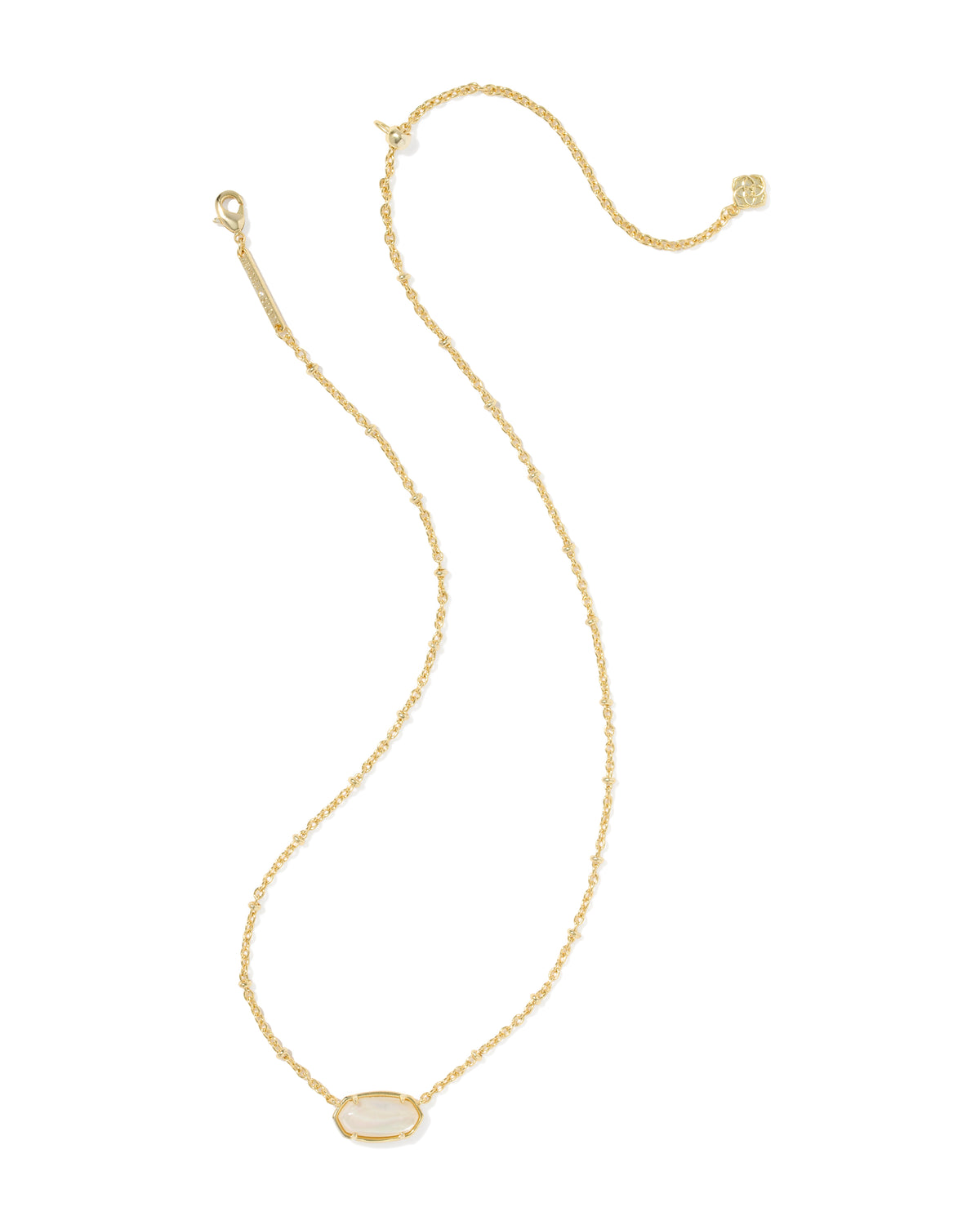 Elisa Short Pendant Necklace Tiger Stripe
