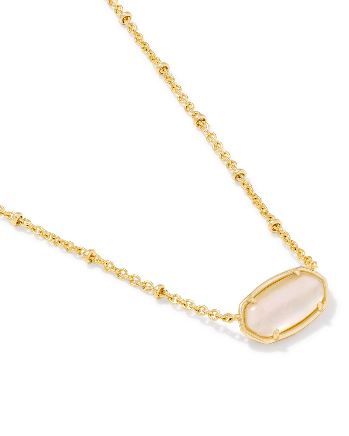 Elisa Short Pendant Necklace Tiger Stripe