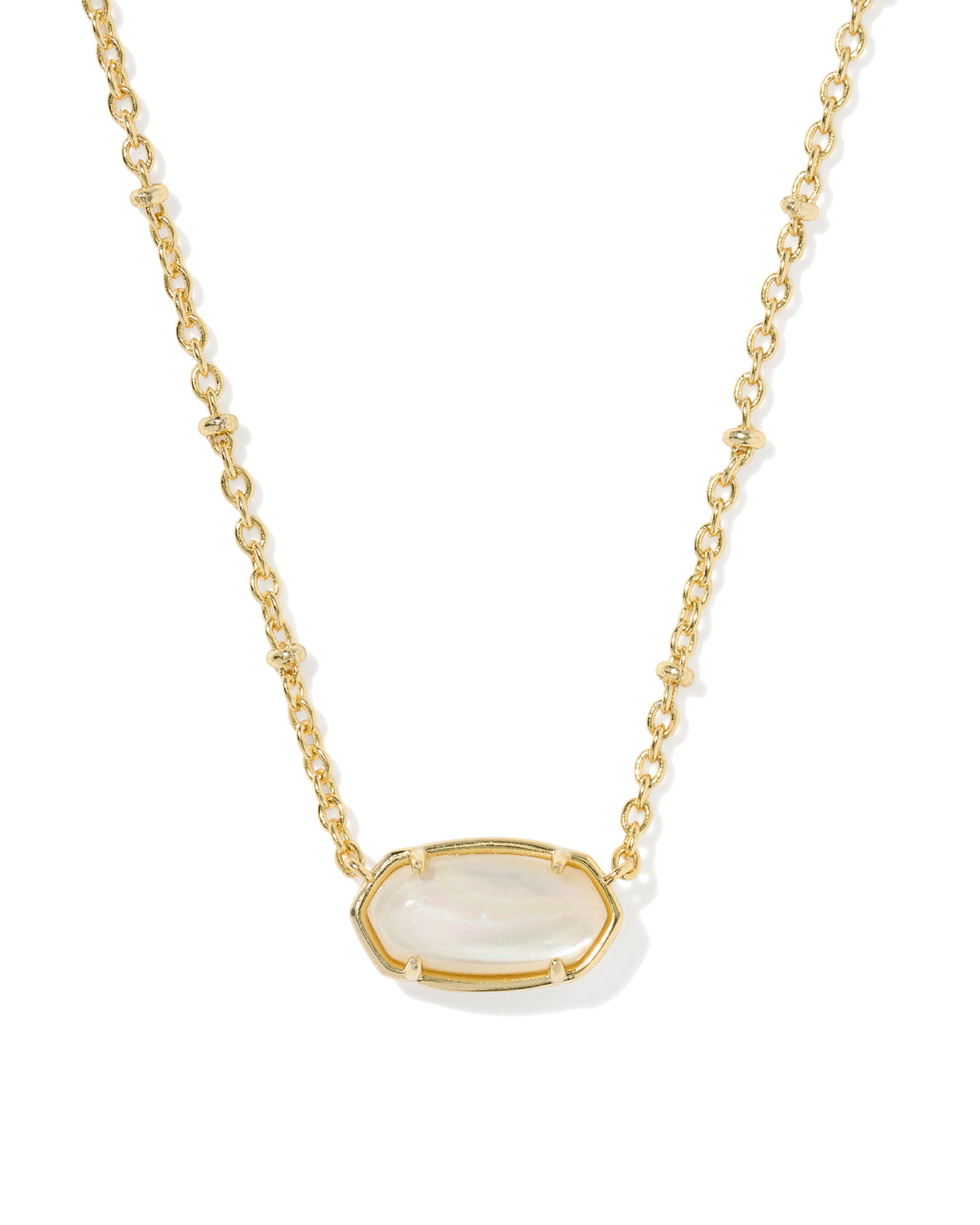 Elisa Short Pendant Necklace Tiger Stripe