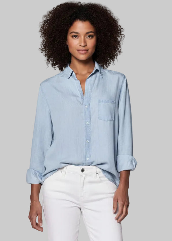 Galina Button Down Denim Shirt