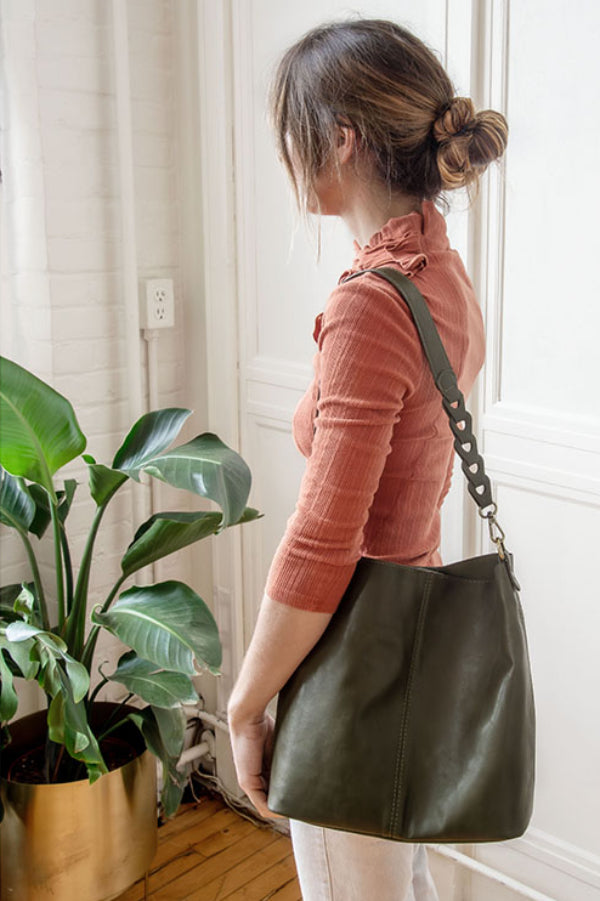 Tessa Convertible Hobo with Link Shoulder Strap