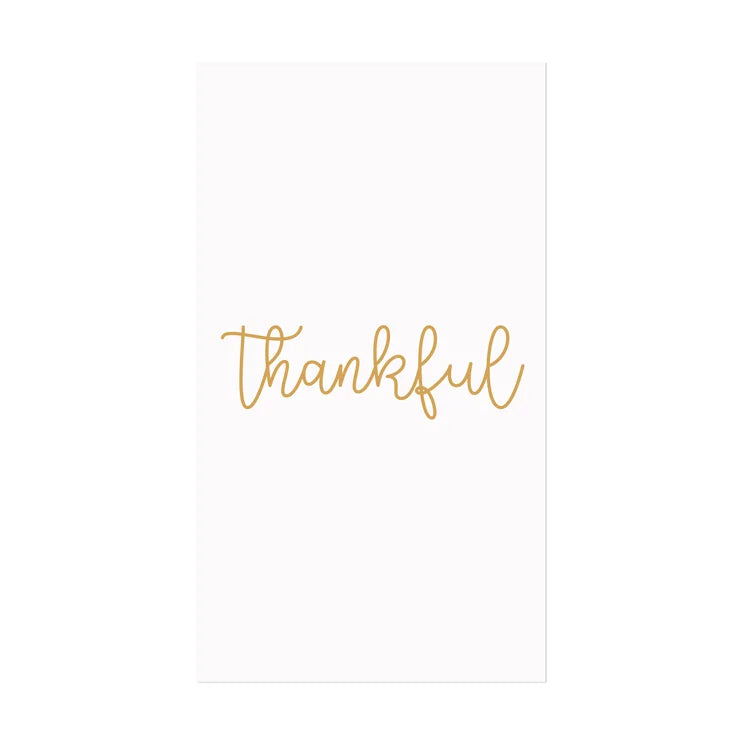 Paper Guest Napkins | Thankful - 24ct