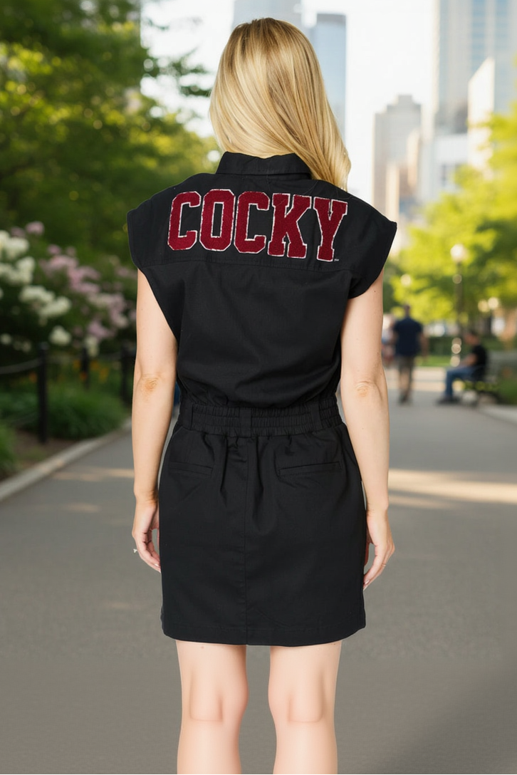 The Cocky Varsity Dress