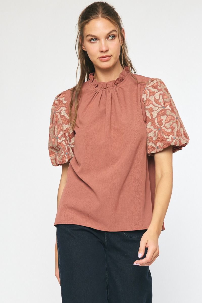 The Raveena Embroidered Top