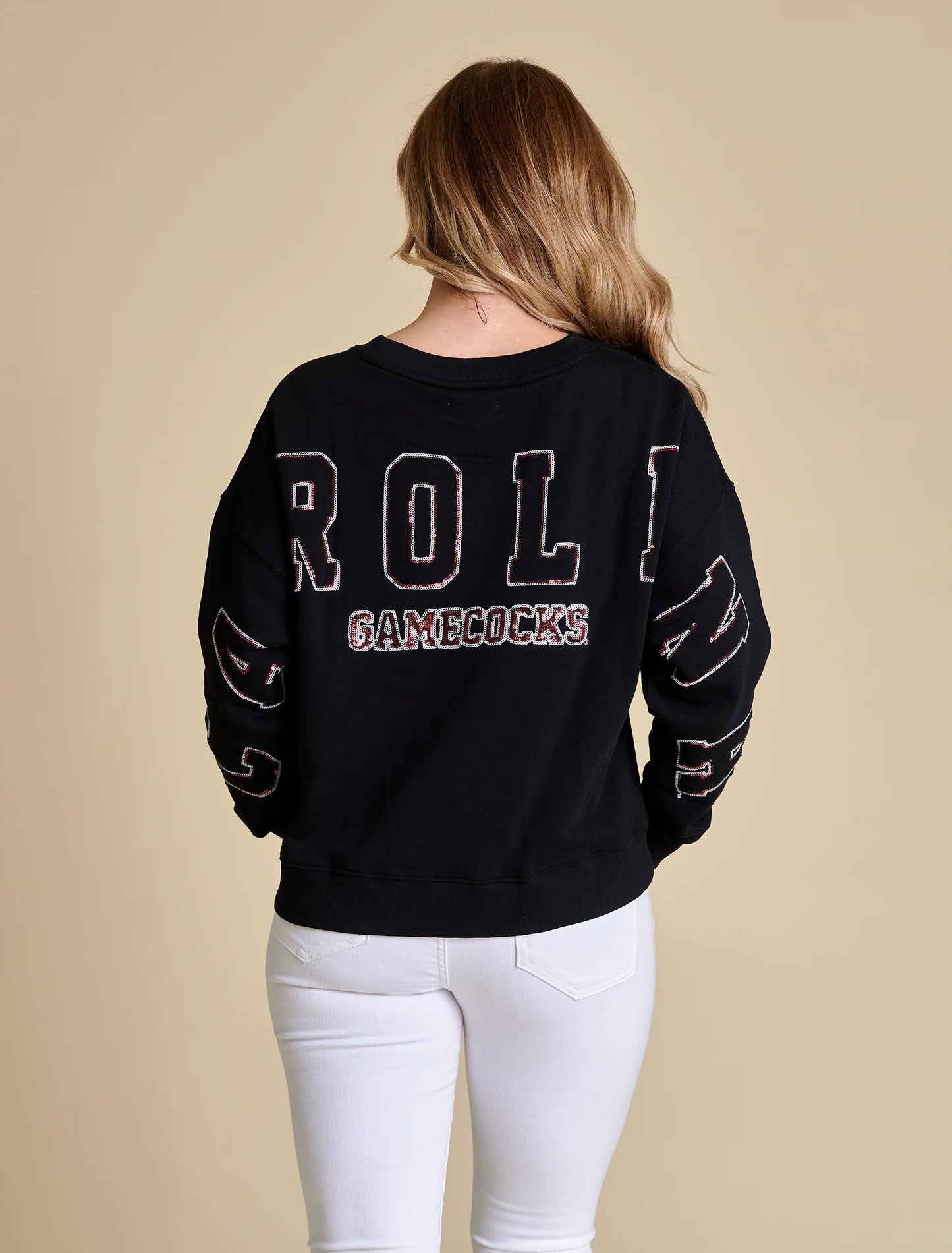 The Sequin Boxy Sweatshirt | South Carolina