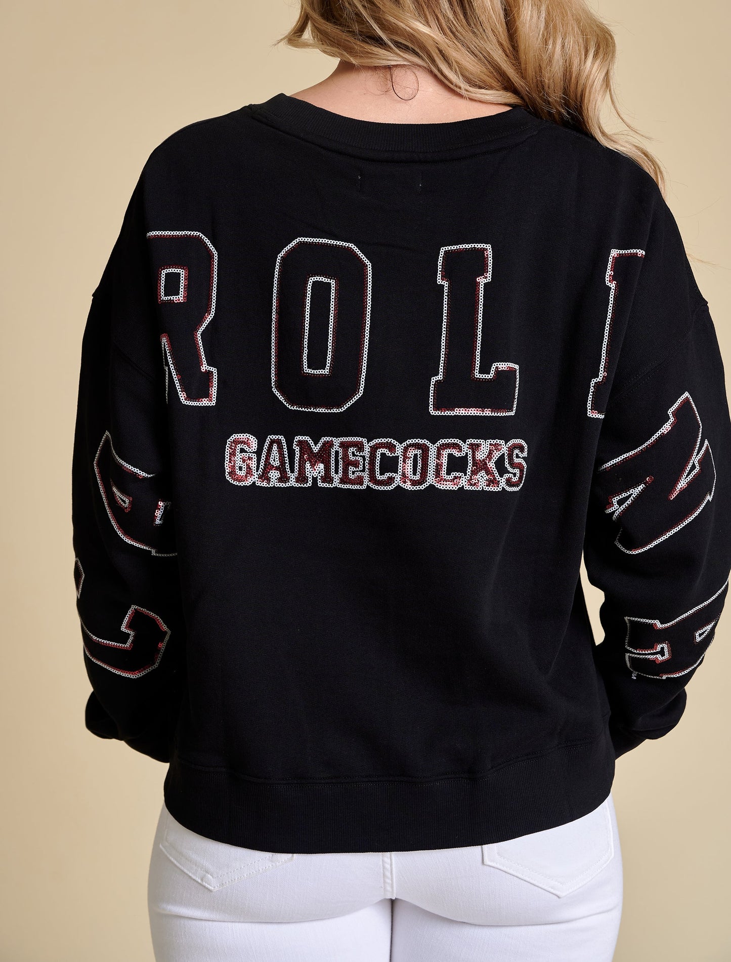 The Sequin Boxy Sweatshirt | South Carolina