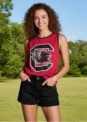 The Stands Sequin Tank | South Carolina
