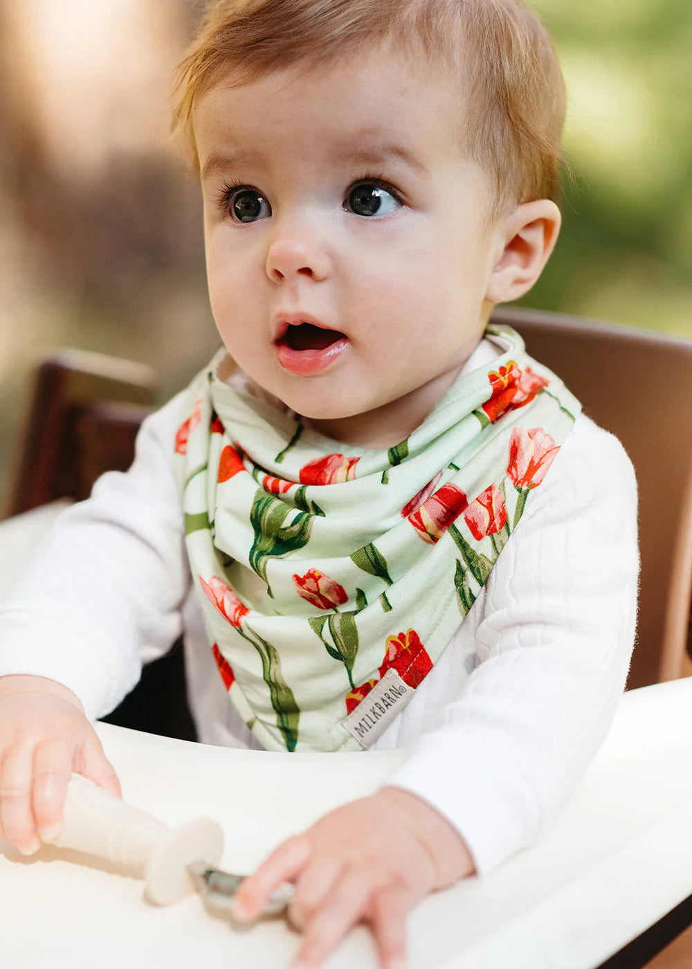 Tulip Luxe Stretch Kerchief Bib