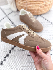 Brown Retro Sneaker