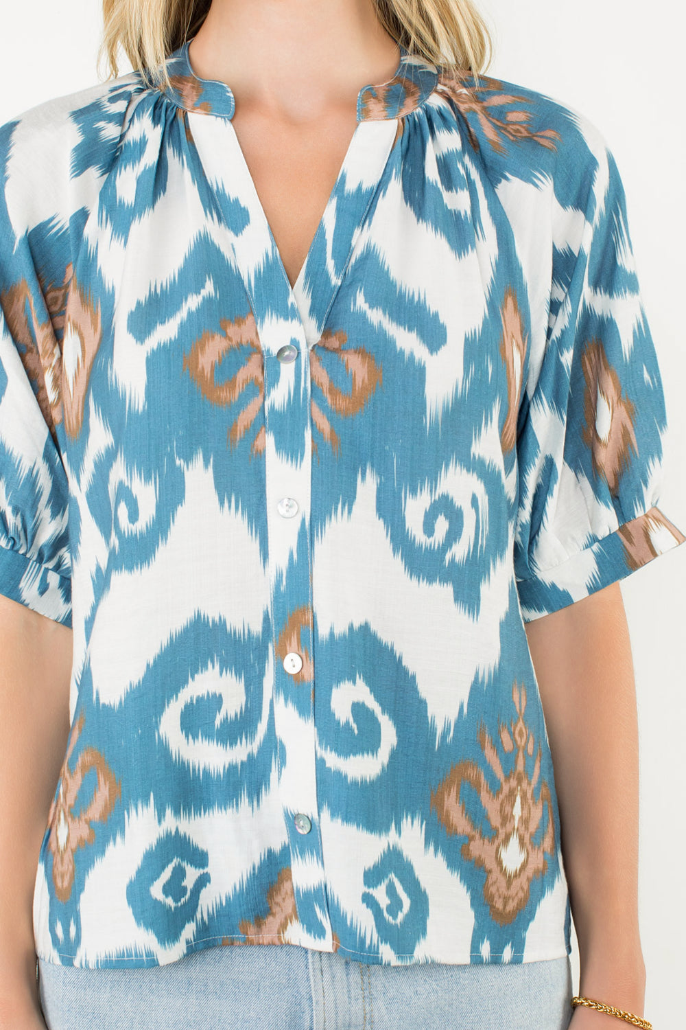 THML Paisley Print Top