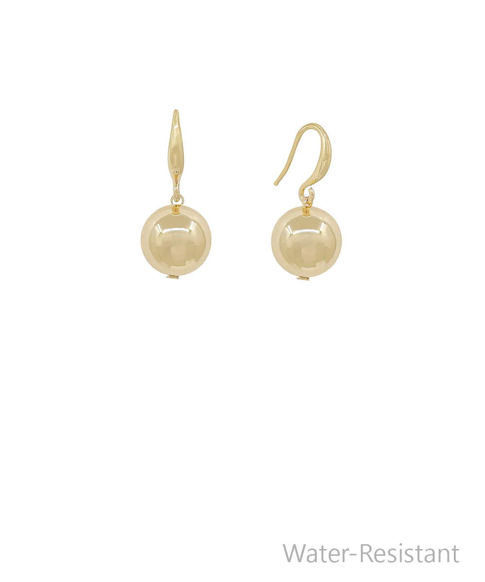 Water Resistant Ball Dangle Earrings