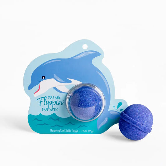 You are Flippin' Fantastic Dolphin Clamshell Bath Bomb