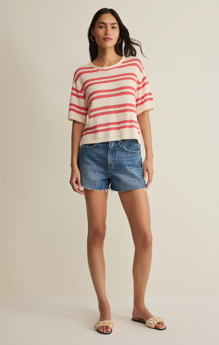 Prado Stripe Sweater Top