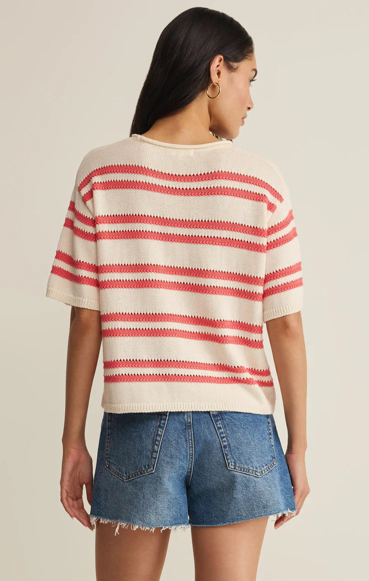 Prado Stripe Sweater Top