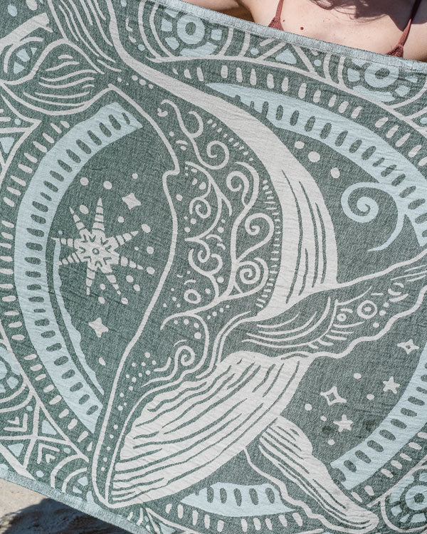 Ziggy the Whale Towel