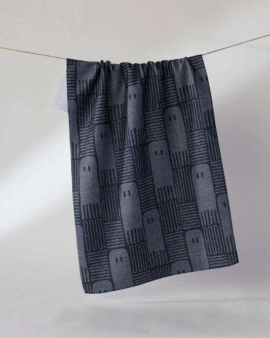 Geometry - Hide and Shriek Tea Towel