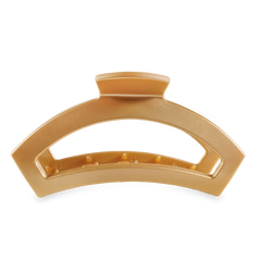 TELETIES - Open Hair Clip | Large | Champagne Toast