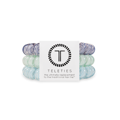 TELETIES - Spiral Hair Coil | Large | Totally Turquoise