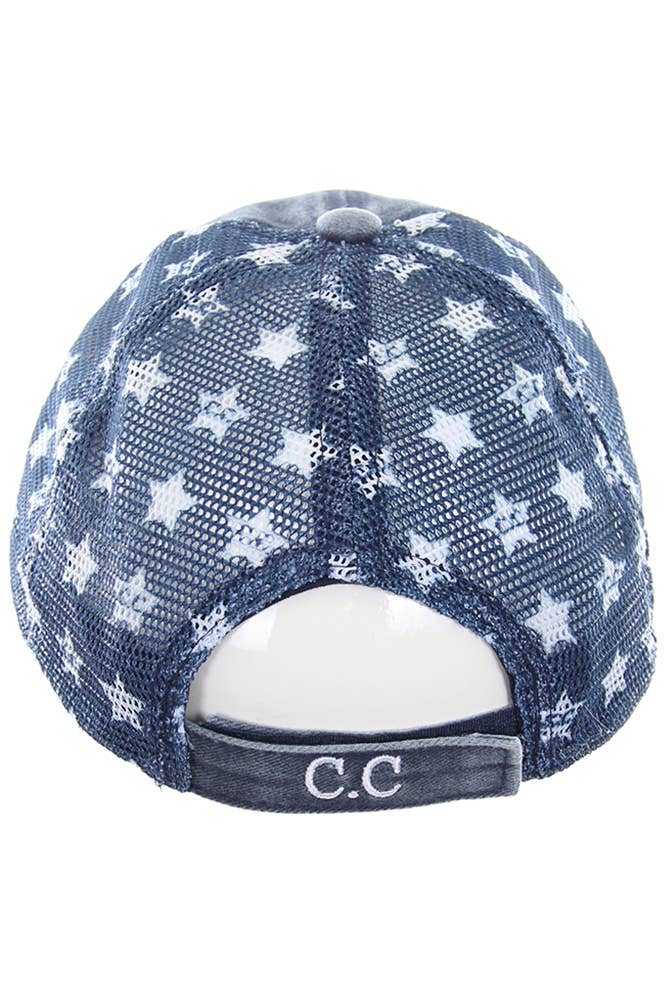 USA American Flag Theme Baseball Cap