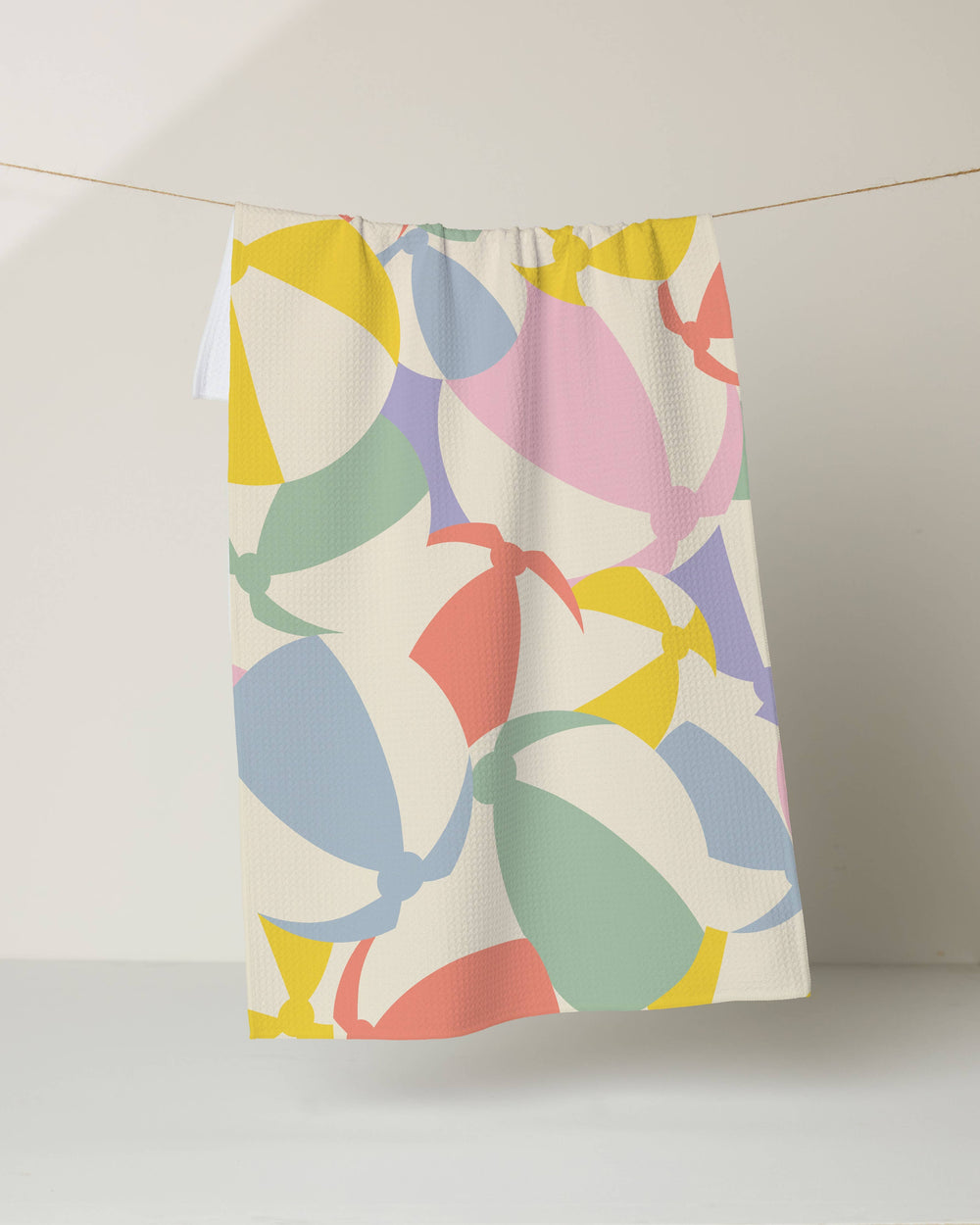 Geometry - Beach Ball Tea Towel