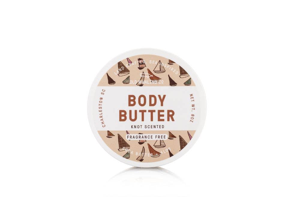 Old Whaling Company - Knot Scented (Fragrance Free) Body Butter (8oz)