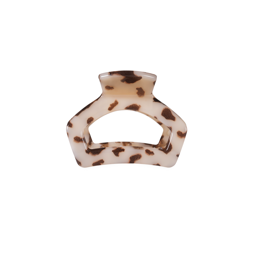 TELETIES - Open Blonde Tortoise | Petite | Hair Clip
