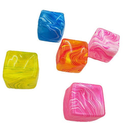 Marble Swirl Cube Squishy Toy