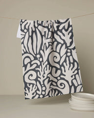 Geometry - Inkwell Reef Tea Towel